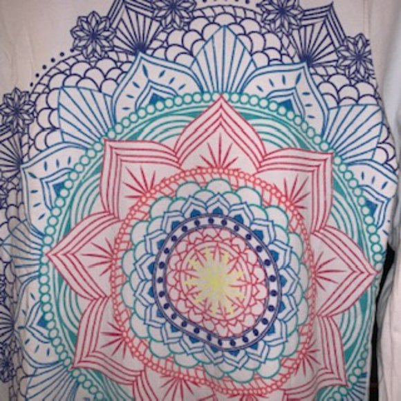 Coolibar Morada Everyday Printed UPF 50+ long sleeve top - Picture 2 of 7